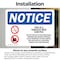 Signmission This Is A Tobacco Free Campus Sign, Vinyl Decal, 10in W x 7in L, 2PK OS-2PACK-NS-D-710-L-18627 - alternate 4